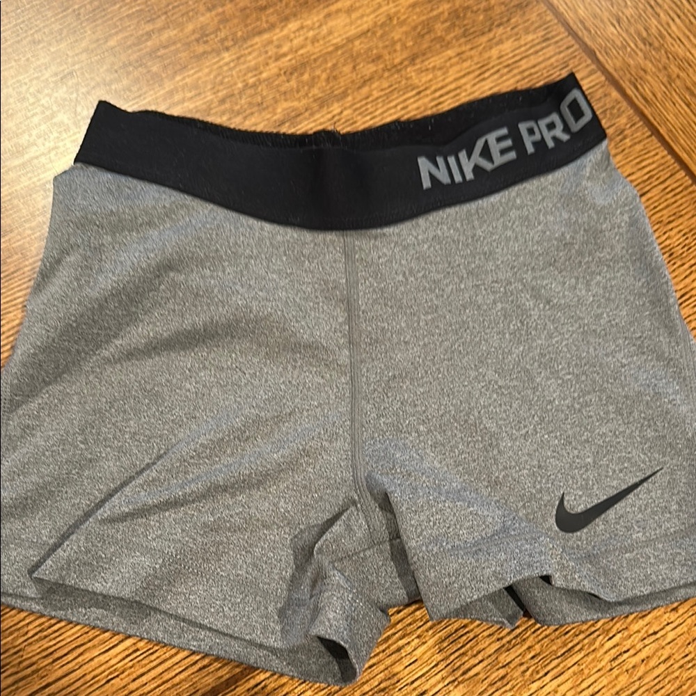 Nike Pro Women's Gray Shorts